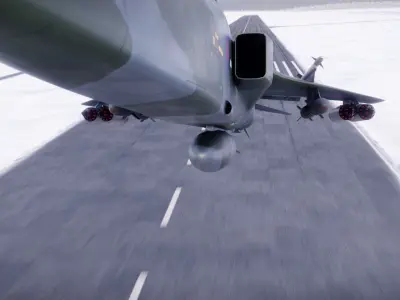 Sepecat Jaguar GR3 3D model 3D model