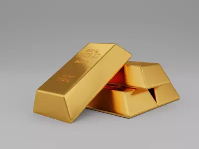 Fine Gold 3D model