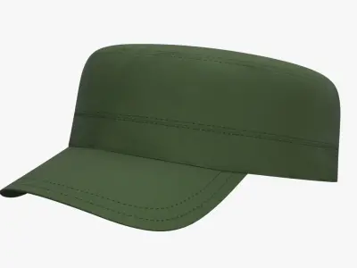 Patrol Cap PBR Low-poly 3D model