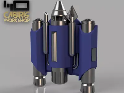 CW84 Heavy Jetpack 3D print model