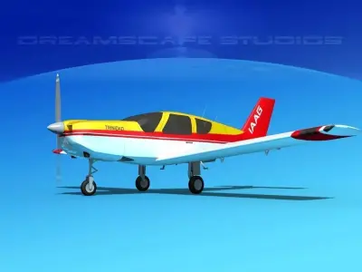 Socata TB-20 Trinidad V03 3D model