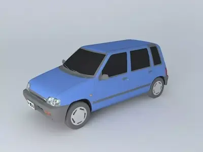 Daewoo Tico SX 1998 Free 3D model