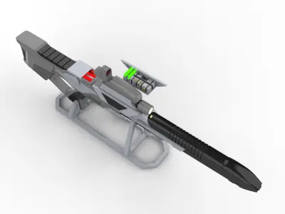 Type 3 Nemesis Phaser Star Trek First Contact - Commercial - STL 3D print model