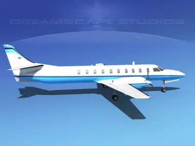 Swearingen SA226 Corporate 4 3D model