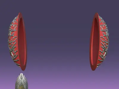 Padme Amidala Tattooine Headdress 3d digital download 3D print model