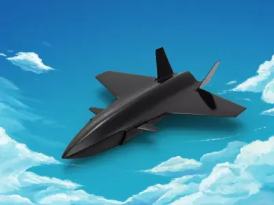 Bayraktar MIUS 3D model