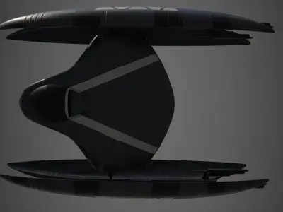 Vulture-class droid starfighter 3D model