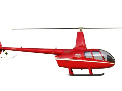 Robinson R66 3D model