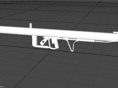 Rocket Launcher - Shoulder-fired - Raketenpanzerbuchse 3D model