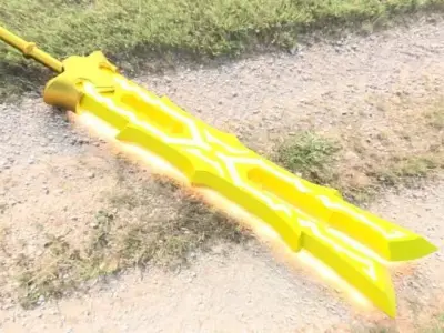 Great Thunderblade 3D printable model from legend of zelda  3D print model