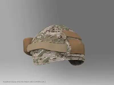 KEVLAR HELMET MILITARY ARMY  3D model
