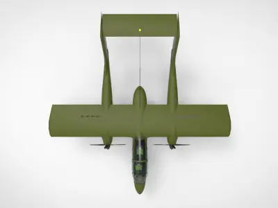 Rockwell OV-10 Bronco 3D model