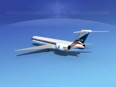McDonnell Douglas MD-90 Delta 1 3D model