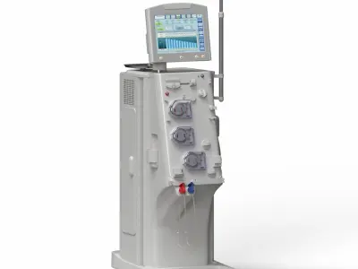 Dialysis Machine 3D model