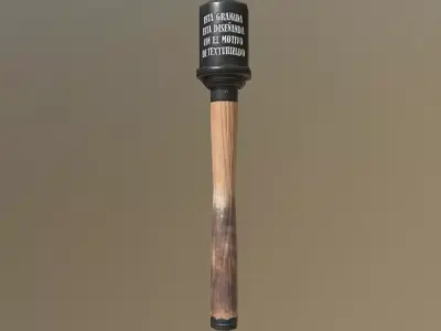 Grenade German LowPoly FREE Free low-poly 3D model