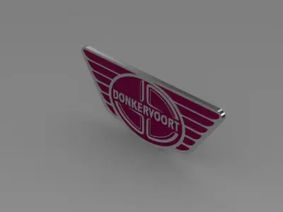 Donkervoort logo 3D model