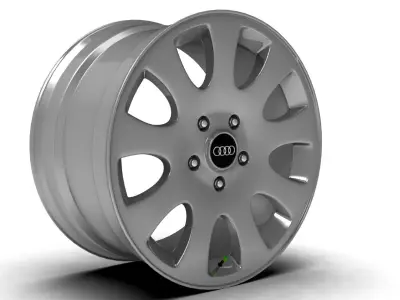 Audi A6 C5 Rim 3D model