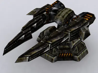 3DRT - Wargear Turrets  Low-poly 3D model