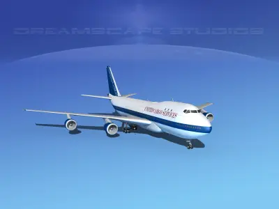 Boeing 747-100 United Cargo 3D model