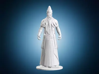 The Father Mortis Gods Star Wars Character Statue 3D print model
