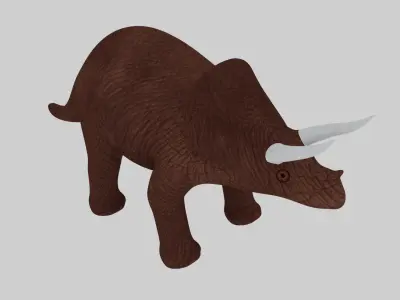 Ceratopsia Dinosaur Low-poly 3D model