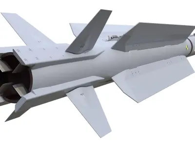 IRIS-T  AIM-2000 3D model