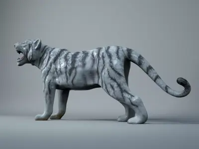 tiger 3 Free 3D model