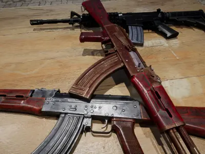 AAA AKM Game Ready PBR Low-poly 3D model