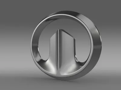Great wall new Logo 3D model