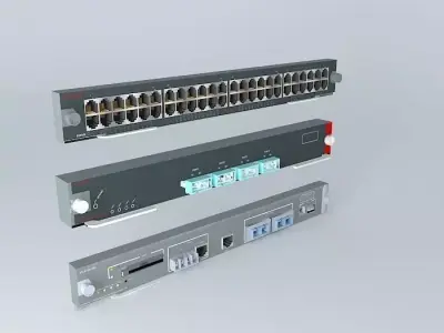 Cisco Catalyst 650x Line Cards 3D model