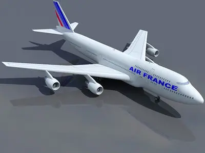 Air France 3D model