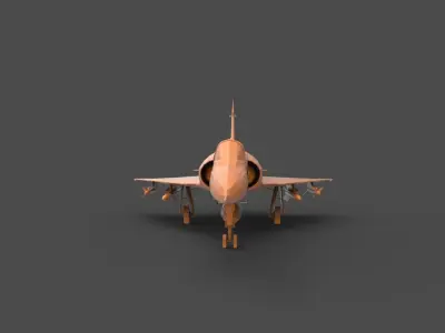 Dassault Mirage2 3D print model