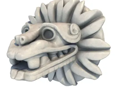 Quetzalcoatl 3D print model