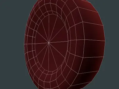 Rusty Car Tire 3D model