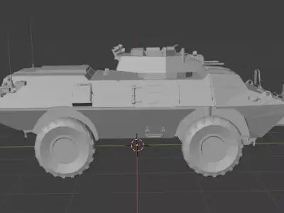 M1117 Armored Security Vehicle Free 3D print model