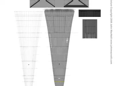 Hypersonic Cruise Vehicle HCV 3D model