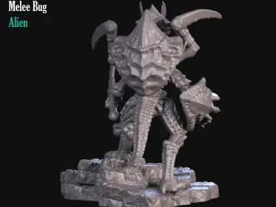 Alien 3D print model shop