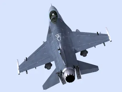 F-16 General Dynamics 3D model