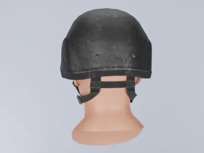 Kevlar helmet M1 Temp 3000 Low-poly 3D model