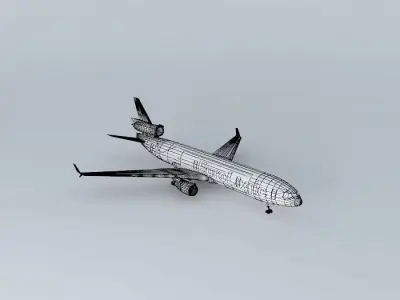 EuroLogic McDonnel Douglas MD-11F Free 3D model