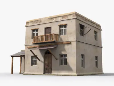 Arab xx9 Low-poly 3D model