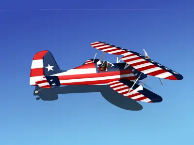 Stolp Starduster SA100 V00 3D model
