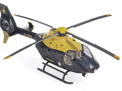 Airbus Helicopter H135 Police 3D model