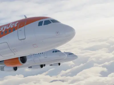 PACK Airbus A320-200 multi Livery Low-poly 3D model