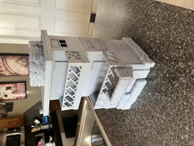 Modern Military Command Post Tactical HQ 3D print model