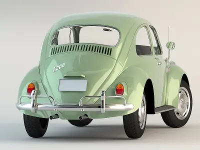 Volkswagen Beetle Free 3D model