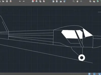 2D Murphy Maverick Aircraft 3D model