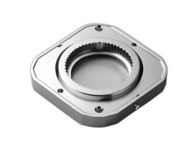 Precision Industrial Spline Drive Component Low-poly 3D model