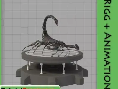 Black Scorpion 3D model