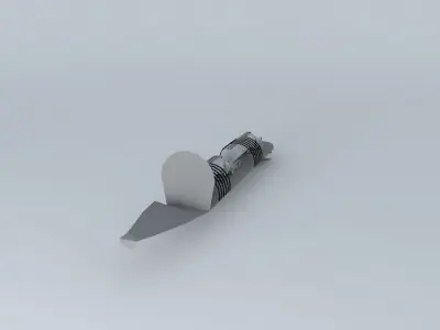 Airbus A300 BelugaInterior Free 3D model